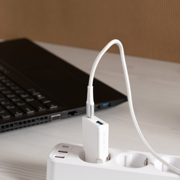 Фото - Сетевое зарядное устройство Proove Slender 30W (Type-C + USB) White (WCSL30110002)